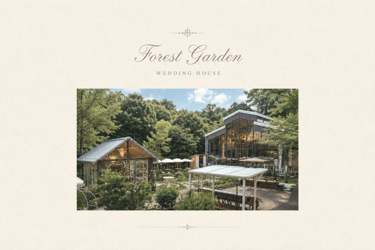 Forest Garden Wedding House